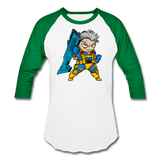 Character #12 Baseball T-Shirt - white/kelly green