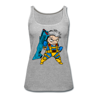 Character #12 Women’s Premium Tank Top - heather gray