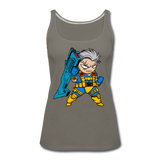Character #12 Women’s Premium Tank Top - asphalt gray
