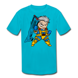Character #12 Kids' Moisture Wicking Performance T-Shirt - turquoise