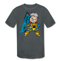 Character #12 Kids' Moisture Wicking Performance T-Shirt - charcoal