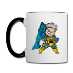 Character #12 Contrast Coffee Mug - white/black