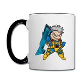 Character #12 Contrast Coffee Mug - white/black