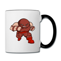 Character #13 Contrast Coffee Mug - white/black