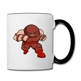 Character #13 Contrast Coffee Mug - white/black