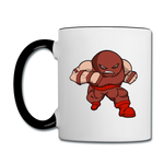 Character #13 Contrast Coffee Mug - white/black