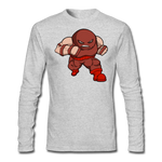 Character #13 Men's Long Sleeve T-Shirt by Next Level - heather gray