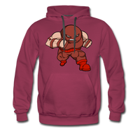 Character #13 Men’s Premium Hoodie - burgundy