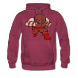 Character #13 Men’s Premium Hoodie - burgundy