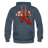 Character #13 Men’s Premium Hoodie - heather denim