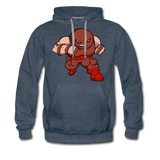 Character #13 Men’s Premium Hoodie - heather denim