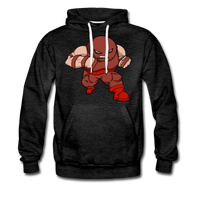 Character #13 Men’s Premium Hoodie - charcoal gray