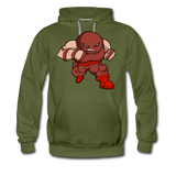 Character #13 Men’s Premium Hoodie - olive green