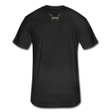 Character #13 Fitted Cotton/Poly T-Shirt by Next Level - black