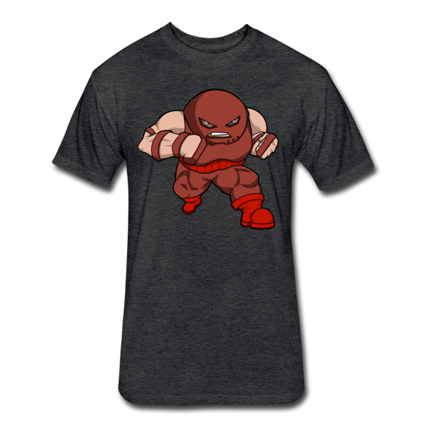 Character #13 Fitted Cotton/Poly T-Shirt by Next Level - heather black