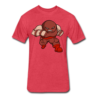 Character #13 Fitted Cotton/Poly T-Shirt by Next Level - heather red