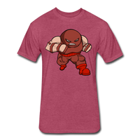Character #13 Fitted Cotton/Poly T-Shirt by Next Level - heather burgundy