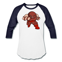 Character #13 Baseball T-Shirt - white/navy