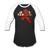 Character #13 Baseball T-Shirt - black/white