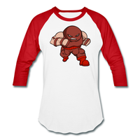 Character #13 Baseball T-Shirt - white/red