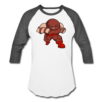 Character #13 Baseball T-Shirt - white/charcoal