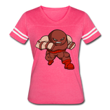 Character #13 Women’s Vintage Sport T-Shirt - vintage pink/white