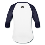 Character #14 Baseball T-Shirt - white/navy