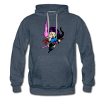 Character #14 Men’s Premium Hoodie - heather denim