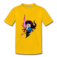 Character #14 Kids' Premium T-Shirt - sun yellow