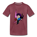 Character #14 Kids' Premium T-Shirt - heather burgundy
