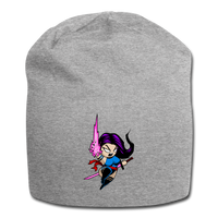 Character #14 Jersey Beanie - heather gray