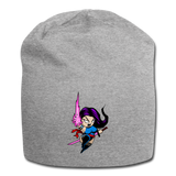 Character #14 Jersey Beanie - heather gray