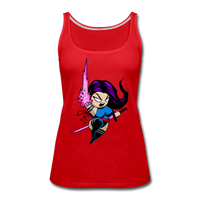 Character #14 Women’s Premium Tank Top - red