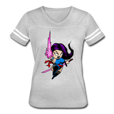 Character #14 Women’s Vintage Sport T-Shirt - heather gray/white