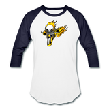 Character #15 Baseball T-Shirt - white/navy