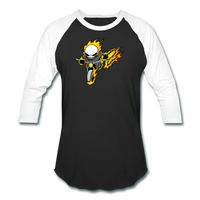 Character #15 Baseball T-Shirt - black/white