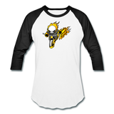 Character #15 Baseball T-Shirt - white/black