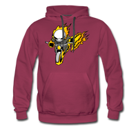 Character #15 Men’s Premium Hoodie - burgundy