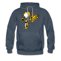 Character #15 Men’s Premium Hoodie - heather denim
