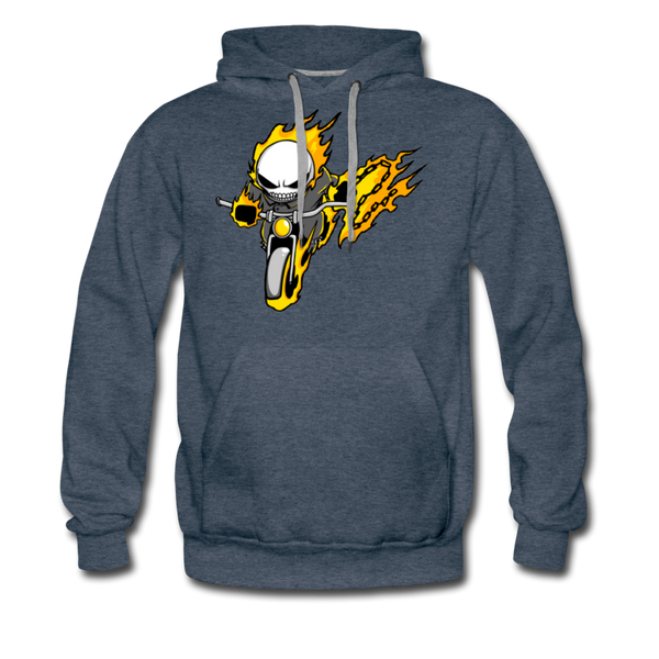 Character #15 Men’s Premium Hoodie - heather denim