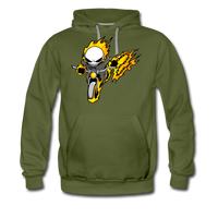 Character #15 Men’s Premium Hoodie - olive green