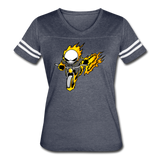 Character #15 Women’s Vintage Sport T-Shirt - vintage navy/white