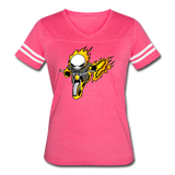 Character #15 Women’s Vintage Sport T-Shirt - vintage pink/white