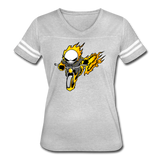Character #15 Women’s Vintage Sport T-Shirt - heather gray/white