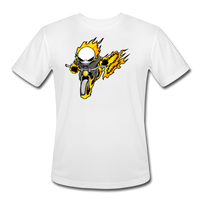 Character #15 Men’s Moisture Wicking Performance T-Shirt - white