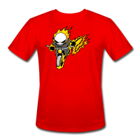 Character #15 Men’s Moisture Wicking Performance T-Shirt - red