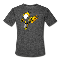 Character #15 Men’s Moisture Wicking Performance T-Shirt - dark heather gray