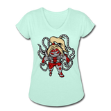 Character #17 Women's Tri-Blend V-Neck T-Shirt - mint
