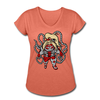 Character #17 Women's Tri-Blend V-Neck T-Shirt - heather bronze