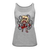 Character #17 Women’s Premium Tank Top - heather gray